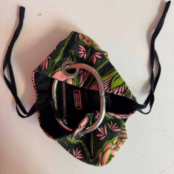 2003 PRADA Bag Wristlet with Limited Edition Print (Holliday & Brown LONDON) - Picture 11 of 16